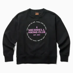 New Femme Hike Club Crewneck Sweatshirt - Voir tout Femme Manches Longues